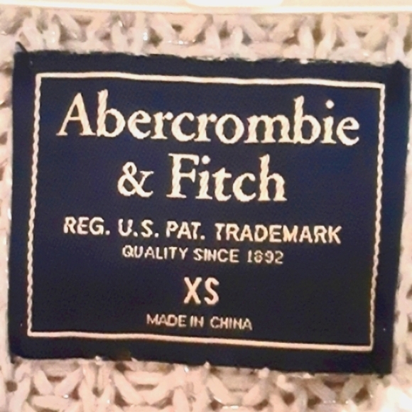 Abercrombie & Fitch Gray Sparkle Sweater Top - Picture 6 of 8